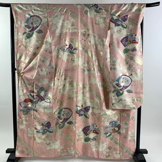 振袖 身丈165cm 裄丈68cm 正絹 秀品 【中古】(着物)