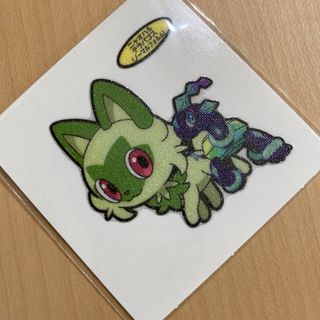 ポケモン(ポケモン)のポケモンパンシール　202弾ニャオハ＆テラパゴス　１枚(キャラクターグッズ)