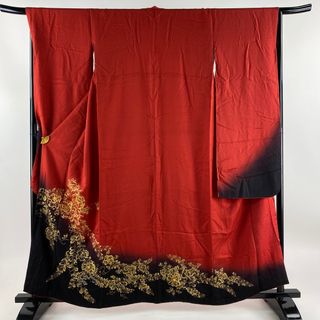 振袖 身丈160.5cm 裄丈66.5cm 正絹 秀品 【中古】(着物)