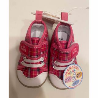 ニシマツヤ(西松屋)の西松屋　ベビーシューズ　13 新品未使用　女の子　 スニーカー　幼児靴(スニーカー)