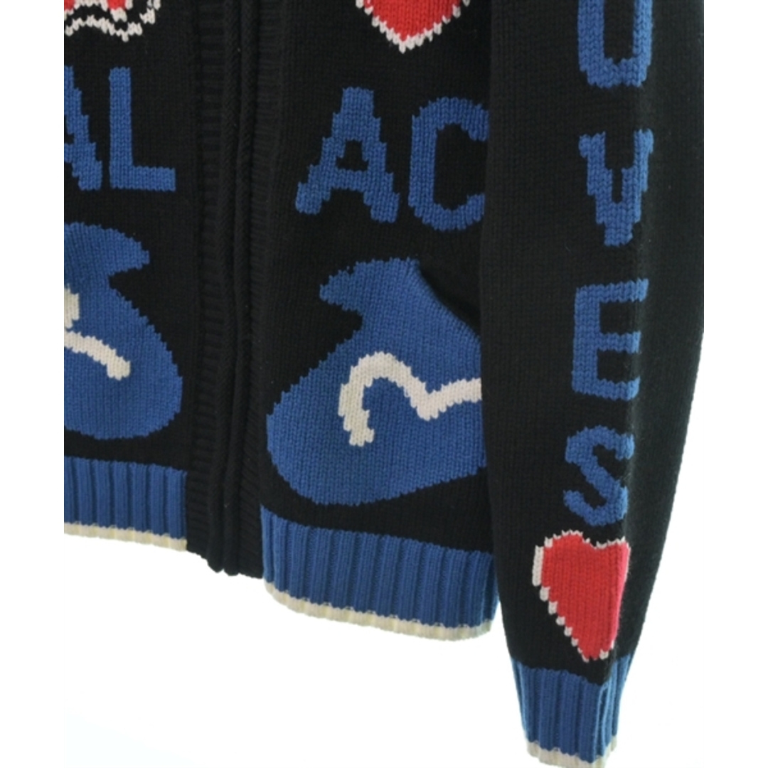 PALACE(パレス)のPALACE パレス カーディガン S 黒x青x赤等 【古着】【中古】 メンズのトップス(カーディガン)の商品写真