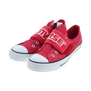 コンバース(CONVERSE)のCONVERSE コンバース スニーカー 25.5cm 赤 【古着】【中古】(スニーカー)