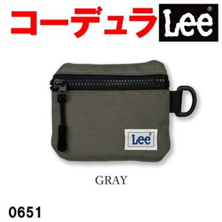 グレー Lee リー コーデュラ 0651  ナイロン コインケース 小銭入れ(コインケース)