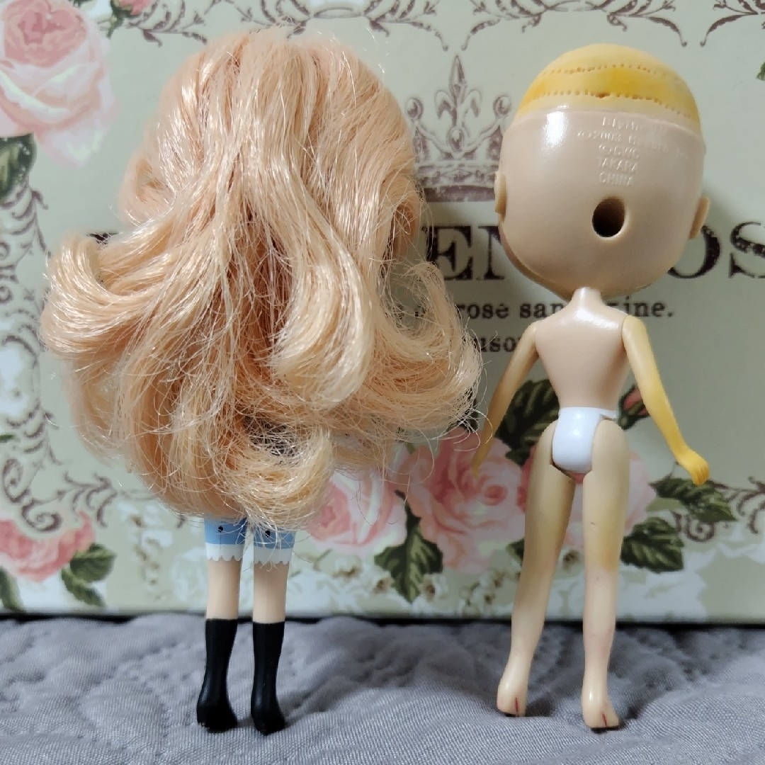 Takara Tomy(タカラトミー)のジャンク　プチブライス　2体 ハンドメイドのぬいぐるみ/人形(人形)の商品写真