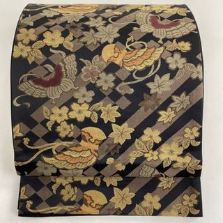 袋帯 美品 秀品 六通 正絹 【中古】(帯)