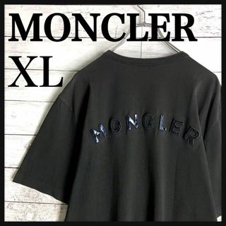 モンクレール(MONCLER)の9265【QRタグ確認済み】モンクレール☆XLサイズ即完売モデルtシャツ　美品(Tシャツ/カットソー(半袖/袖なし))