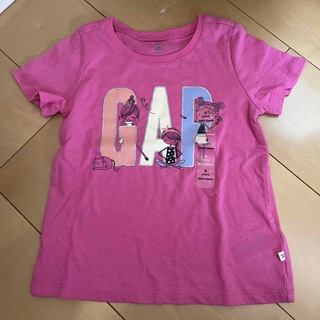 ベビーギャップ(babyGAP)の女の子　GAP Tシャツ　ピンク　新品　110 5歳(Tシャツ/カットソー)
