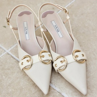 Buckle-Belted Slingback Pumps herlipto(ハイヒール/パンプス)