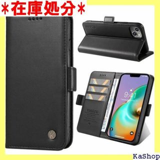 iPhone 14ケース iPhone14手帳型 iP 耐 応 ブラック 610(その他)