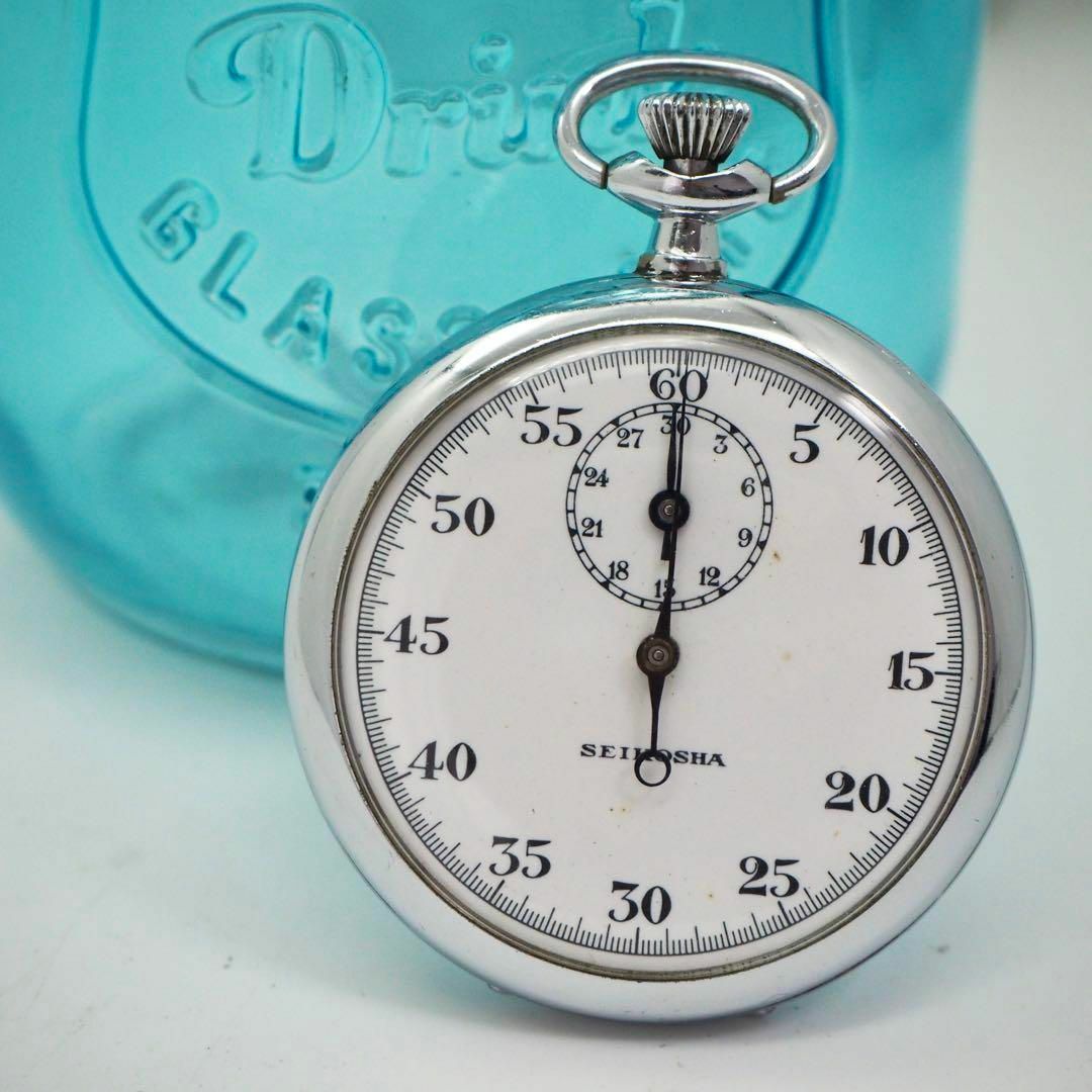 SEIKO(セイコー)の512【希少品】精工舎 SEIKOSHA 機械式　手巻き　ストップウォッチ メンズの時計(腕時計(アナログ))の商品写真