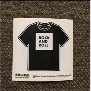 【タワーレコード】ROCK AND ROLLジャンルTステッカー(ノベルティグッズ)