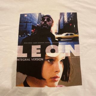 LEON Tシャツ　映画　ジャンレノ　ナタリーポートマン　リュックベッソン(Tシャツ/カットソー(半袖/袖なし))