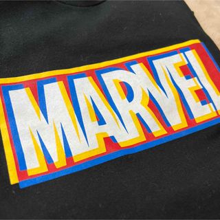 MARVEL マーベル ボックスロゴ 3D Tシャツ ブラック(Tシャツ/カットソー(半袖/袖なし))