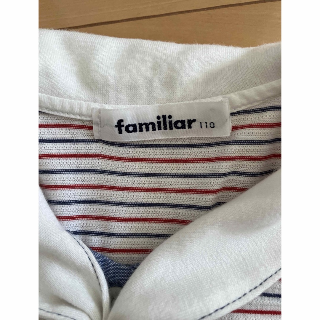 familiar(ファミリア)のfamiliar ワンピース　110 キッズ/ベビー/マタニティのキッズ服女の子用(90cm~)(ワンピース)の商品写真