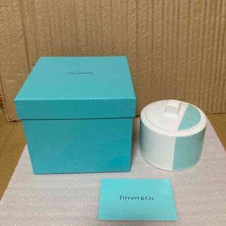 Tiffany & Co. - ティファニー　カラーブロック　シュガーボウル　小物入れ　ブルーボックス