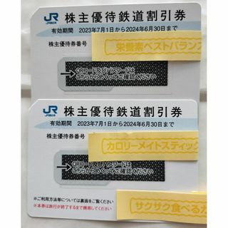 ジェイアール(JR)のJR西日本　株主優待鉄道割引券2枚(その他)