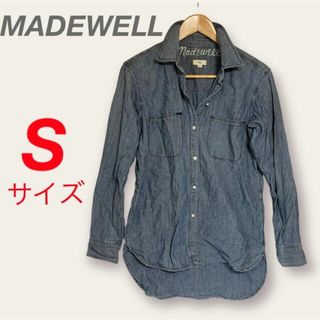 メイドウェル(Madewell)のメイドウェル　レディース シャツ ブラウス デニム素材 薄手 トップス　S(シャツ/ブラウス(長袖/七分))