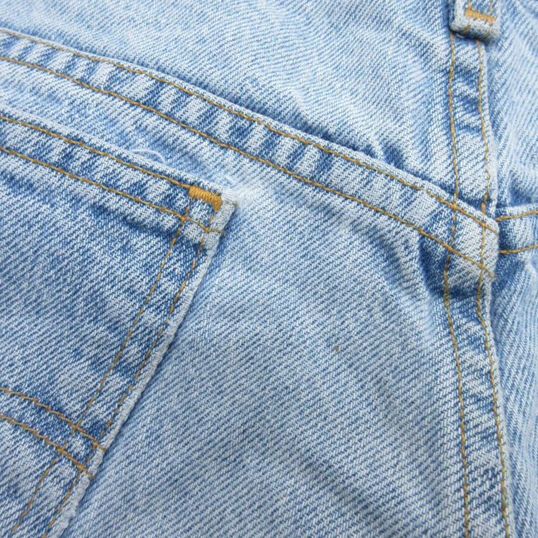 Levi's(リーバイス)のW38★古着 リーバイス Levis 550 ショート パンツ ショーツ メンズ 00年代 00s コットン 薄紺 ネイビー デニム 24apr24 中古 ボトムス 短パン ショーパン ハーフ メンズのパンツ(ワークパンツ/カーゴパンツ)の商品写真