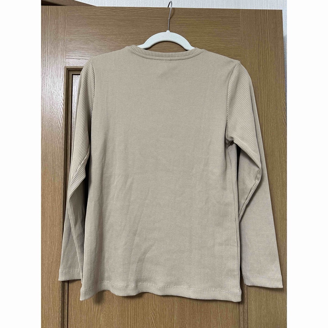 UNIQLO(ユニクロ)のユニクロ　リブクルーネックT レディースのトップス(Tシャツ(長袖/七分))の商品写真