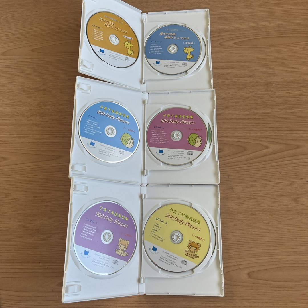 英語de子育て　子育て表現集CDトリプルセット エンタメ/ホビーのCD(CDブック)の商品写真