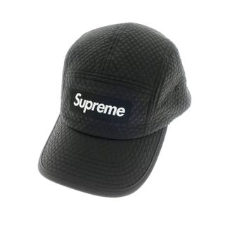 Supreme - 【中古】【未使用】シュプリーム Supreme 2023年秋冬 Micro Quilted Camp Cap キャンプキャップ ブラック【サイズONE SIZE（58cm）】【メンズ】