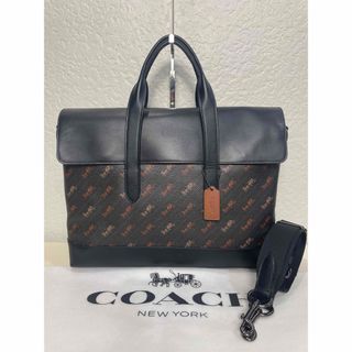 COACH - 【未使用級】 コーチ メンテ済み　ビジネス　2way レザー　バッグ　273