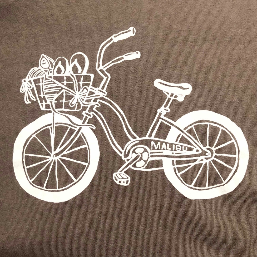 ROSE BUD(ローズバッド)のROSE BUD Tシャツ　自転車　MALIBU メンズのトップス(Tシャツ/カットソー(半袖/袖なし))の商品写真