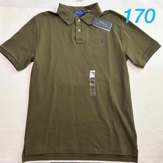 ポロラルフローレン(POLO RALPH LAUREN)のラルフローレン ポニー刺繍ポロシャツ カーキ XL/170(Tシャツ/カットソー)