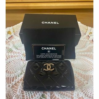 シャネル(CHANEL)のシャネル新品同様美品プリリアント.コインケース(コインケース)