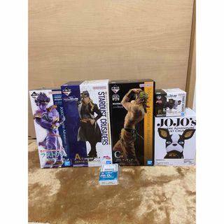 バンダイ(BANDAI)のジョジョ一番くじ　ジョジョフィギュアセット　おまけ付き！　全て新品未開封！(アニメ/ゲーム)