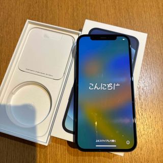 アイフォーン(iPhone)のお値下げ！！iPhone 12本体　64GB ブルー(その他)