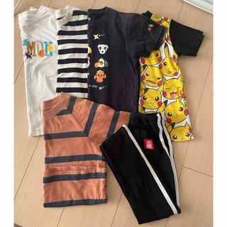 ユニクロ(UNIQLO)の半袖Tシャツのセット　120 110(Tシャツ/カットソー)