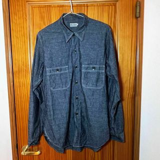 CHAMBRAY SHIRTS WITH CHINSTRAP シャンブレーシャツ