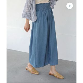 ブージュルード(Bou Jeloud)の新品 Bou Jeloud デニムワイドパンツ(キュロット)