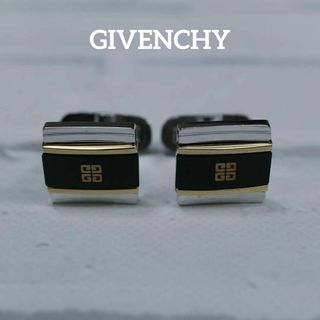 ジバンシィ(GIVENCHY)の【匿名配送】ジバンシー カフス シルバー ロゴ シンプル 2(カフリンクス)