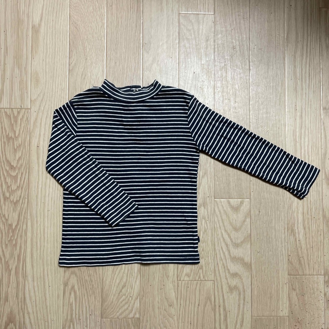 ZARA KIDS(ザラキッズ)のZARA BABY ボーダートップス キッズ/ベビー/マタニティのキッズ服女の子用(90cm~)(Tシャツ/カットソー)の商品写真