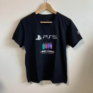 PlayStation プレステ Tシャツ ゲーム　プリント　ブラック　黒　L