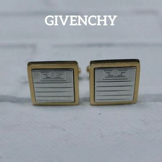 ジバンシィ(GIVENCHY)の【匿名配送】ジバンシー カフス ゴールド ロゴ シンプル 7(カフリンクス)