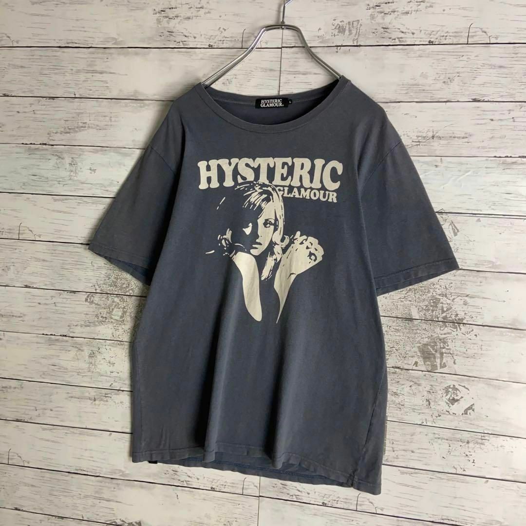 HYSTERIC GLAMOUR(ヒステリックグラマー)の9281【人気Lサイズ】ヒステリックグラマー☆ヒスガール希少デザインtシャツ美品 メンズのトップス(Tシャツ/カットソー(半袖/袖なし))の商品写真