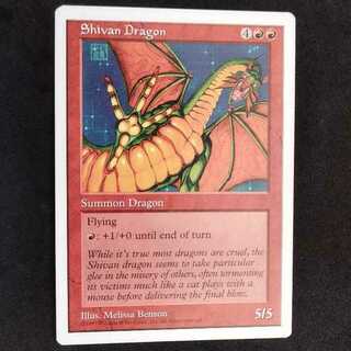 マジックザギャザリング(マジック：ザ・ギャザリング)のShivan Dragon(シングルカード)