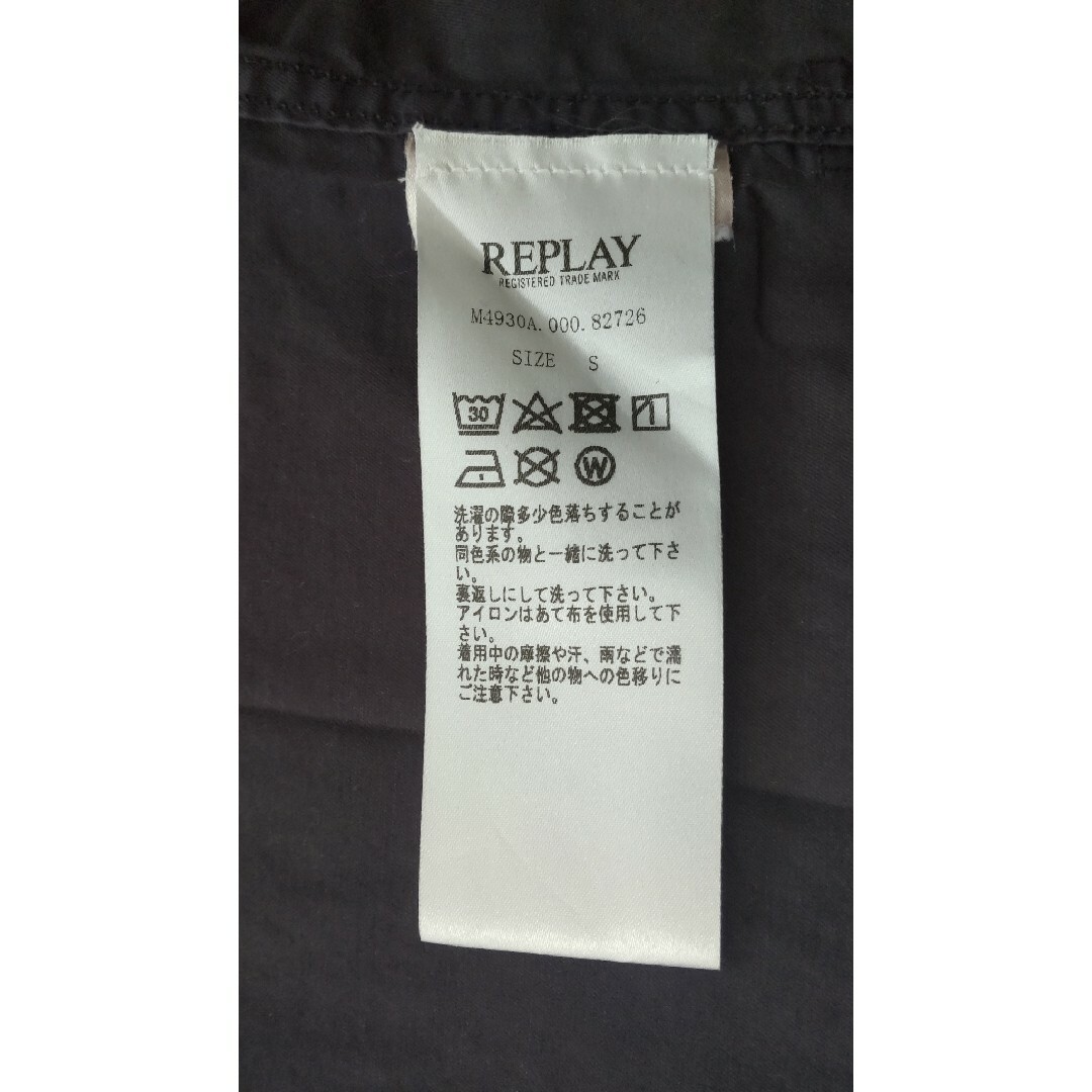 Replay(リプレイ)のリプレイ 長袖シャツ(薄手) メンズ Sサイズ メンズのトップス(シャツ)の商品写真