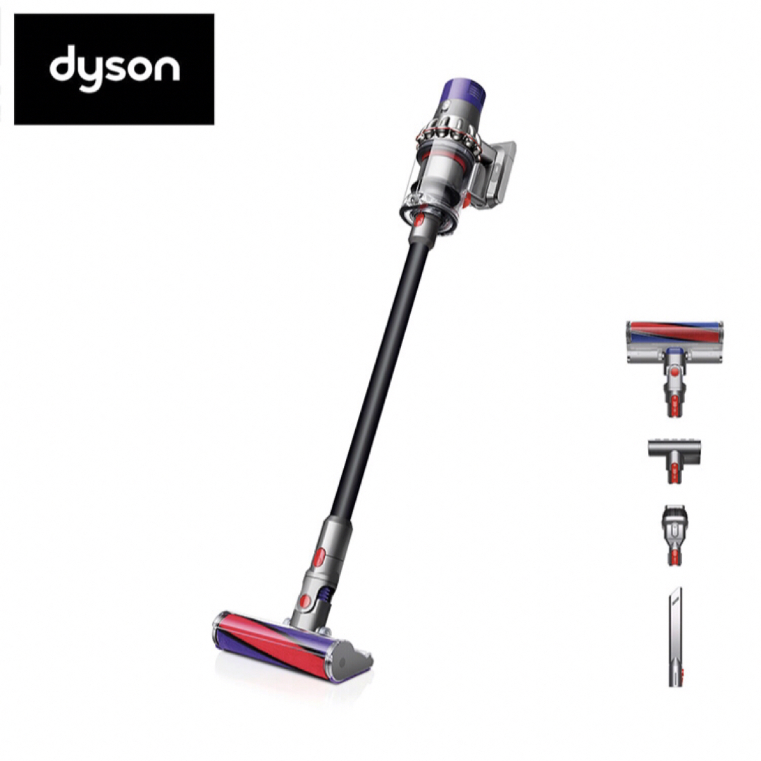 Dyson(ダイソン)のDyson Cyclone V10 Fluffy Black スマホ/家電/カメラの生活家電(掃除機)の商品写真