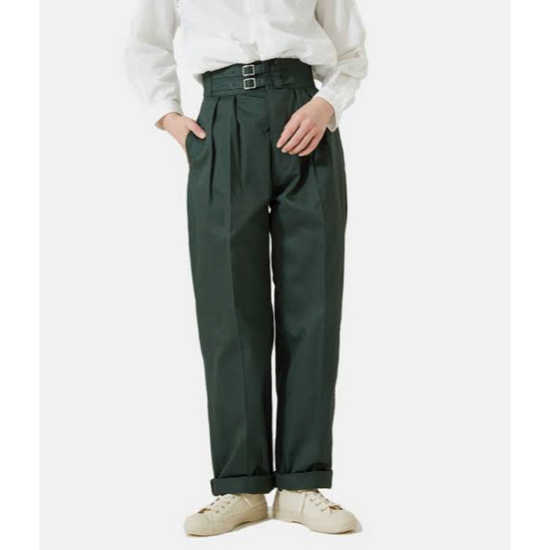 leno DOUBLE BELTED GURKHA TROUSERS レディースのパンツ(ワークパンツ/カーゴパンツ)の商品写真