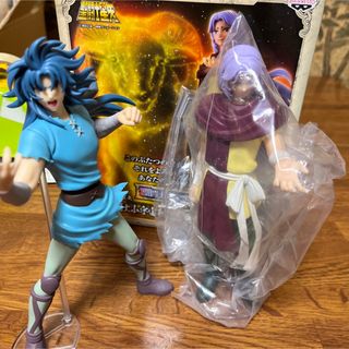 バンプレスト(BANPRESTO)の激レア！聖闘士星矢フィギュア　カノンフィギュア　アリエスムウフィギュア(アニメ/ゲーム)