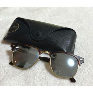 レイバン(Ray-Ban)のRay-Ban レイバン　クラブマスター　ミラー　マットなベッコウ系3016(サングラス/メガネ)