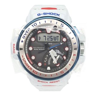 カシオ(CASIO)のカシオ G-SHOCK ガルフマスター イルカクジラ GWN-
Q1000K ソーラー 樹脂 ステンレススティール メンズ CASIO [未使用品] 【中古】 【時計】(腕時計(アナログ))