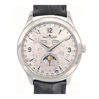 ジャガールクルト(Jaeger-LeCoultre)のジャガールクルト マスター カレンダー メテオライト Q1558421 自動巻き ステンレススティール メンズ JAEGER-LECOULTRE 【中古】 【時計】(腕時計(アナログ))