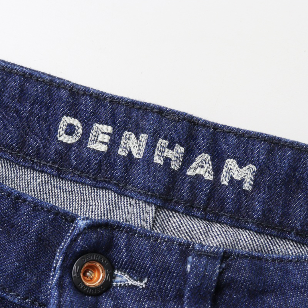 DENHAM(デンハム)のデンハム DENHAM BONNIE VR デニムパンツ W26L28/インディゴブルー ボトムス ロングワイド【2400013837842】 レディースのパンツ(デニム/ジーンズ)の商品写真