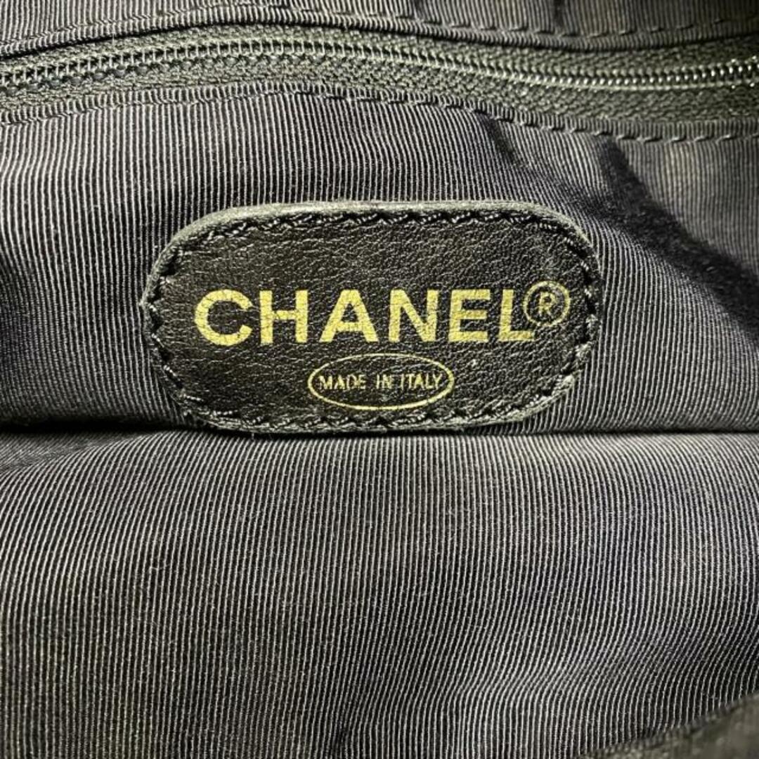 CHANEL(シャネル)のCHANEL(シャネル) トートバッグ レディース - 黒 レザー レディースのバッグ(トートバッグ)の商品写真