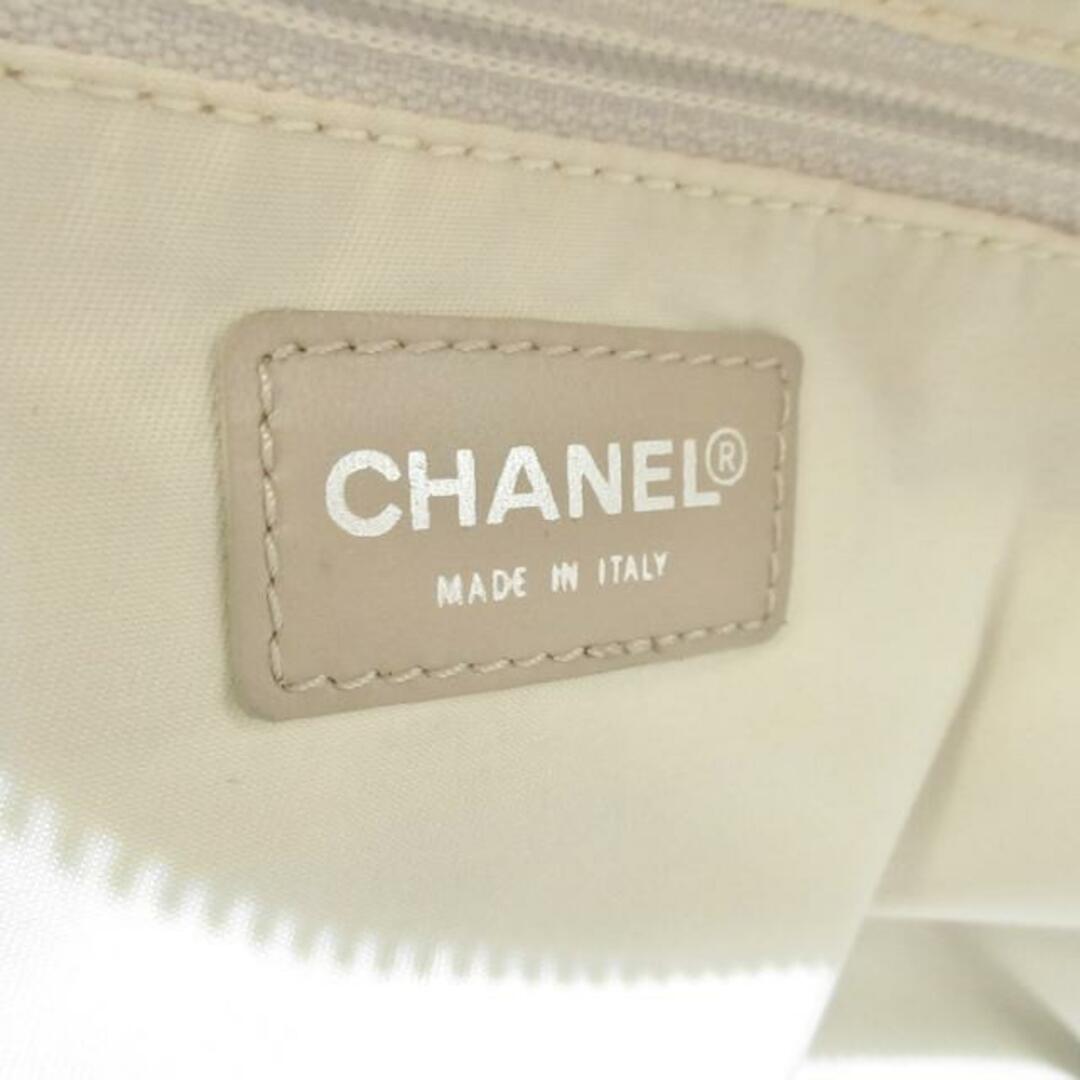 CHANEL(シャネル)のCHANEL(シャネル) トートバッグ ニュートラベルライントートGM ピンク×ベージュ ジャガード×レザー レディースのバッグ(トートバッグ)の商品写真